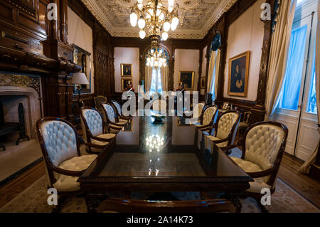 Buenos Aires, Argentinien - 09 April 2011: Presidential Office in der Regierung von Argentinien. Es war, als die Präsidentin Cristina Ki war Stockfoto