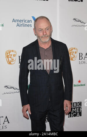 Liam Cunningham an der BAFTA-Los Angeles + BBC America TV Tea Party 2019 im The Beverly Hilton, Beverly Hills, CA gehalten am Samstag, 21. September 2019. Foto von PRPP/PictureLux Stockfoto