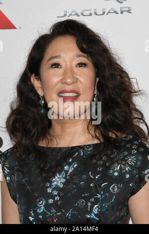 Sandra Oh bei der BAFTA-Los Angeles + BBC America TV Tea Party 2019 statt im Beverly Hilton in Beverly Hills, CA am Samstag, 21. September 2019. Foto von PRPP/PictureLux Stockfoto