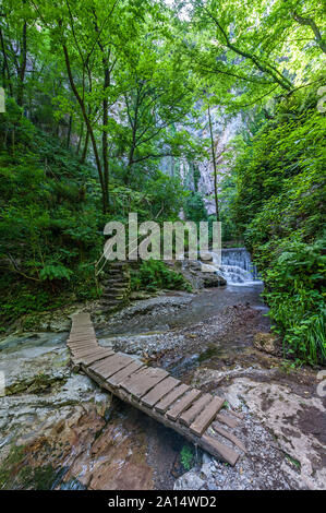 Natur Reserve" von Ferriere Valley" in Verona (Italien) Stockfoto