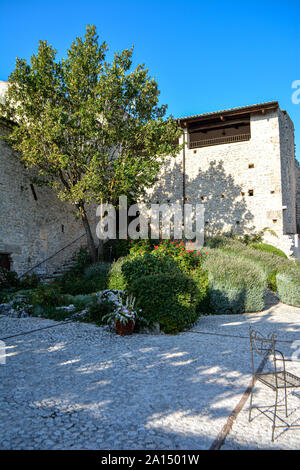 Malerische Anblick in Tagliacozzo, Provinz L'Aquila, Abruzzen, Italien. Stockfoto