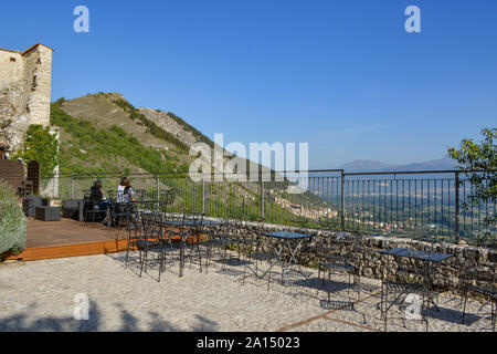 Malerische Anblick in Tagliacozzo, Provinz L'Aquila, Abruzzen, Italien. Stockfoto