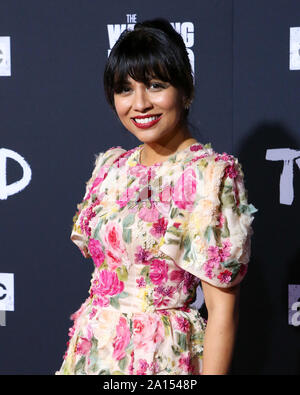 September 23, 2019, Hollywood, Kalifornien, USA: Hollywood, Kalifornien, USA - KAREN DAVID die Premiere von The Walking Dead Saison Zehn besucht (Bild: © Alexander Seyum/ZUMA Draht) Stockfoto