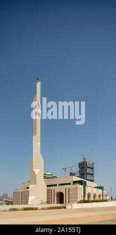 Al-Aziz Moschee, Abu Dhabi, Vereinigte Arabische Emirate Stockfoto