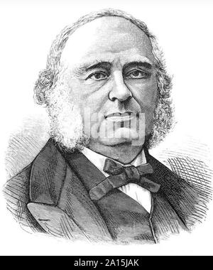 PAUL BROCA (1824-1880), französischer Arzt und Anthropologe Stockfoto