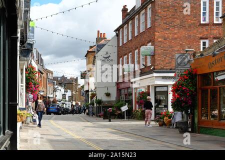 Church Street in Twickenham, West London England Großbritannien Stockfoto