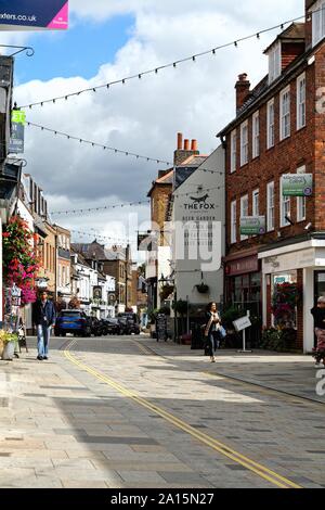 Church Street in Twickenham, West London England Großbritannien Stockfoto