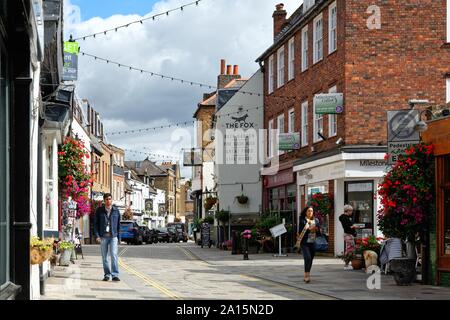 Church Street in Twickenham, West London England Großbritannien Stockfoto
