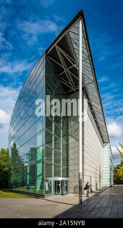 Juristische Fakultät der Universität Cambridge, die David Williams Gebäude auf der Sidgwick Campus 1996 eröffnet wurde, Architekt Norman Foster. Stockfoto