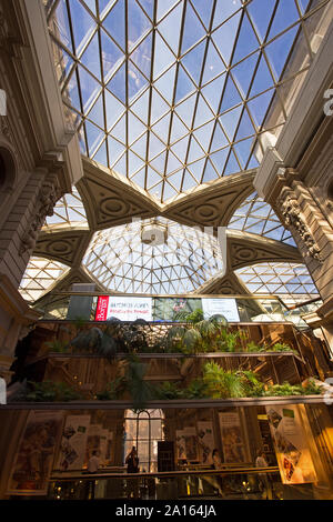 Innenraum des Beaux Arts Galerias Pacifico Gebäude, Buenos Aires, Argentinien Stockfoto