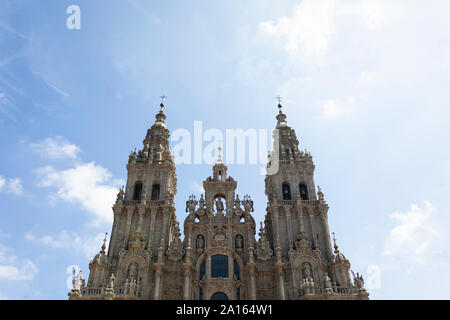 Kathedrale von Santiago De Compostela, Galicien, Spanien Stockfoto