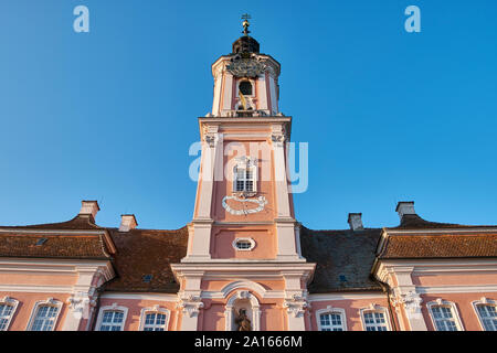 Deutschland, Baden-Württemberg, Blick auf die Basilika Birnau Stockfoto