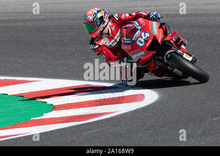 Italien. 14 Sep, 2019. Andrea Dovizioso, italienische Fahrer Nummer 04 für Ducati Team in der MotoGP (Foto von Lorenzo Di Cola/Pacific Press) Quelle: Pacific Press Agency/Alamy leben Nachrichten Stockfoto