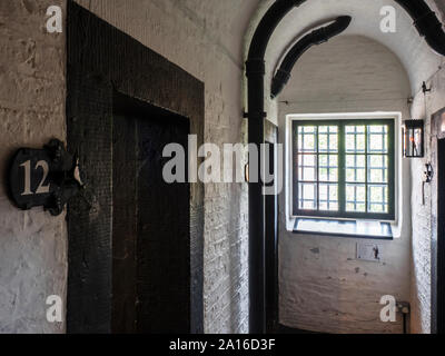 Innenraum der Gefängnis- und Polizei Museum in Ripon North Yorkshire England Stockfoto