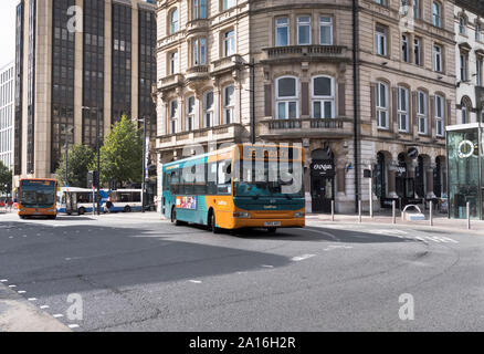 Dh Alexander Dennis Dart SLF BUS Verkehr Öffentlicher Verkehr Cardiff Wales Wales Stockfoto