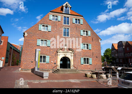 Die schwedische Lager Museum, Stade, Niedersachsen, Deutschland, Europa Stockfoto