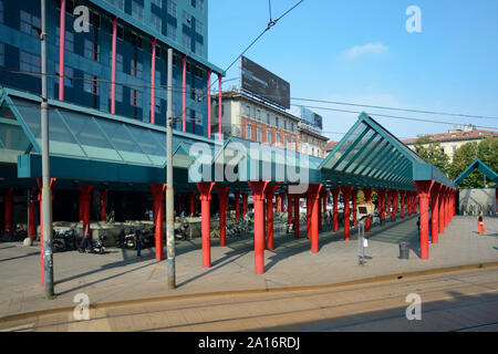 Italien, Lombardei, Piazza Cadorna Square, Bahnhof Cadorna von Gae Aulenti Architekt Stockfoto