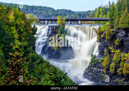 Kakabeka Falls, in der Nähe von Thunder Bay, Ontario, Kanada. Stockfoto