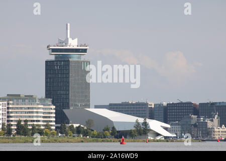 Moderne Amsterdam Stadtbild Stockfoto