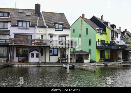 Den Helder, Niederlande. 24 Sep, 2019. DEN HELDER, 24-09-2019, Green House, beurteilt, Ineke Van Amersfoort, Eigentümer, falsche Farbe Credit: Pro Schüsse/Alamy leben Nachrichten Stockfoto