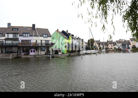 Den Helder, Niederlande. 24 Sep, 2019. DEN HELDER, 24-09-2019, Green House, beurteilt, Ineke Van Amersfoort, Eigentümer, falsche Farbe Credit: Pro Schüsse/Alamy leben Nachrichten Stockfoto