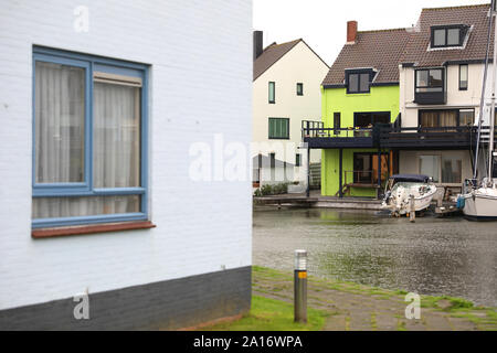 Den Helder, Niederlande. 24 Sep, 2019. DEN HELDER, 24-09-2019, Green House, beurteilt, Ineke Van Amersfoort, Eigentümer, falsche Farbe Credit: Pro Schüsse/Alamy leben Nachrichten Stockfoto