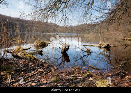 See Hertha, UNESCO-Weltnaturerbe, Nationalpark Jasmund, Rügen, Mecklenburg-Vorpommern, Deutschland, Europa Stockfoto