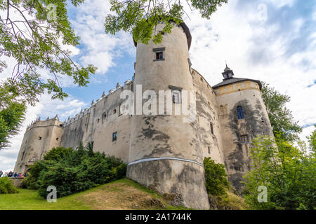 Niedzica Castle in Pieniny, Polen Stockfoto