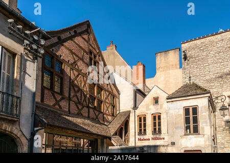 Edmond Fallot La Moutarderie, Senfmühle, Boutique, Dijon, Burgund, Frankreich Stockfoto