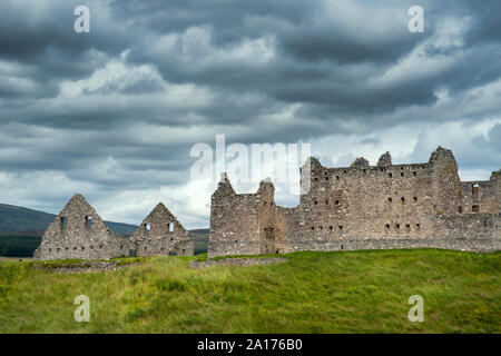 Ruthven Barracks, nahe Ruthven in Badenoch, Schottland, Großbritannien Stockfoto