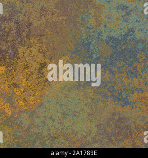 Detaillierte grunge vintage Rost Metall Textur Hintergrund. Stockfoto