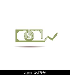 Dollar Vektor icon Stock Vektor