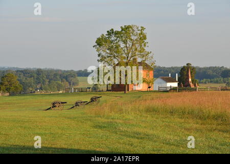 Henry Haus in Manassas in Virginia Stockfoto