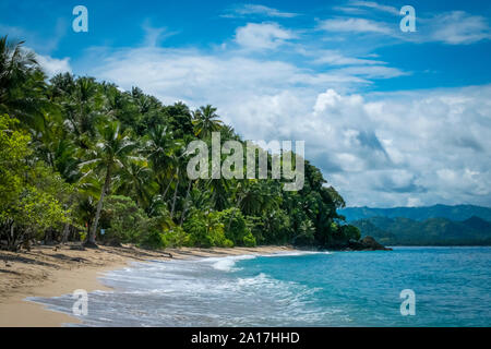 Sehr erholbare Gegend und Landschaft im Süden von Mindanao auf den Philippinen Stockfoto