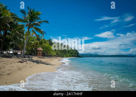 Sehr erholbare Gegend und Landschaft im Süden von Mindanao auf den Philippinen Stockfoto