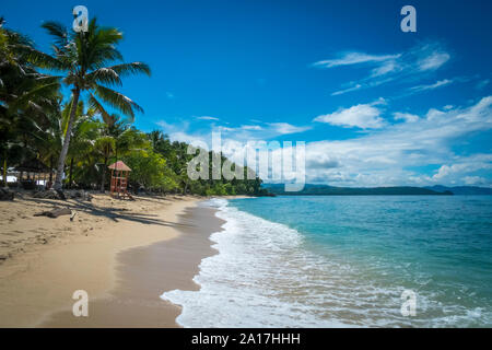 Sehr erholbare Gegend und Landschaft im Süden von Mindanao auf den Philippinen Stockfoto