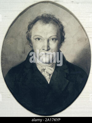 William Blake, William Blake (1757-1827), englischer Künstler und Dichter Stockfoto