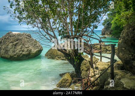 Sehr erholbare Gegend und Landschaft im Süden von Mindanao auf den Philippinen Stockfoto