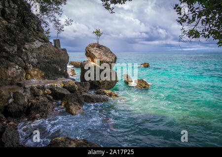 Sehr erholbare Gegend und Landschaft im Süden von Mindanao auf den Philippinen Stockfoto