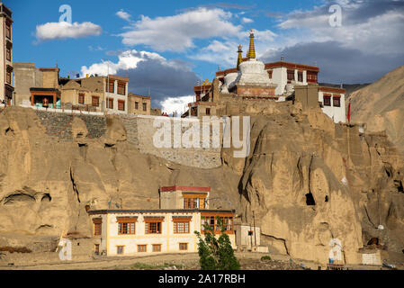 Lamayuru Kloster in Ladakh, Indien Stockfoto