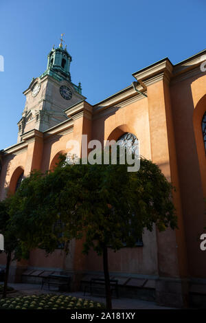Foto der Kathedrale Storkyrkan (Stockholm), die der älteste Kirche in Stockholm, Schweden. Stockfoto