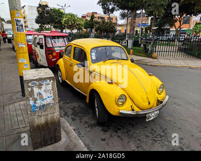 Volkswagen Käfer Auto, vw Deutsche altes Auto Stockfoto