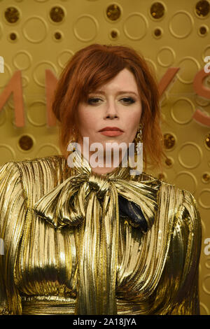 September 22, 2019, Los Angeles, CA, USA: LOS ANGELES - SEP 22: Natasha Lyonne in der Primetime Emmy Awards - Ankunft auf der Microsoft Theater am 22. September 2019 in Los Angeles, CA (Credit Bild: © Kay Blake/ZUMA Draht) Stockfoto