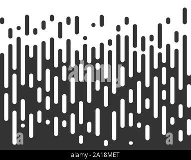 Halbton übergang Muster Hintergrund. Unregelmäßig abgerundeten Linien. Vector Illustration. Stock Vektor