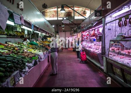 La Latina Markt, Mercado de la Cebada, Madrid Madrid, Spanien Stockfoto