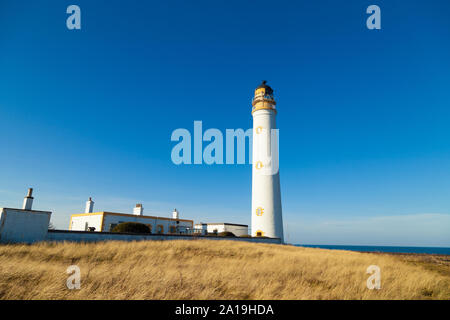 Scheunen Ness Leuchtturm in der Nähe von Dunbar Schottland. Stockfoto