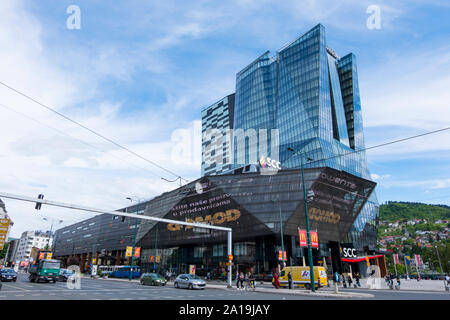 SCC, Sarajevo, Stadtzentrum, Einkaufszentrum, Novo Sarajevo, Sarajevo, Bosnien und Herzegowina Stockfoto