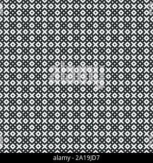 Abstrakte Rauten nahtlose Muster. Wiederkehrende ethnische Verzierung. Stickerei Hintergrund. Tribal wallpaper. Antike Mosaik. Digitale Papier, Web, Textil. Stock Vektor