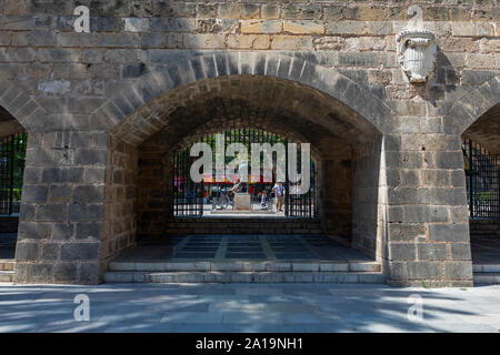 PALMA DE MALLORCA, SPANIEN - 12. September 2019: Leben in Palma de Mallorca. Spanien. Stockfoto
