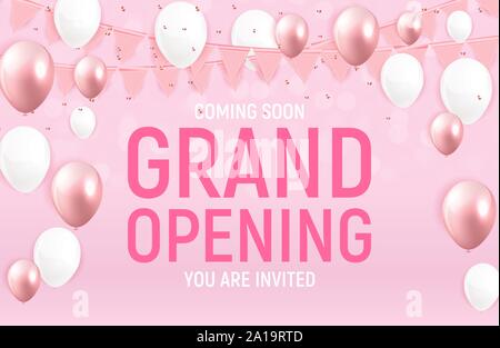 Eröffnung Konzept. Vector Illustration Stock Vektor Eröffnung Konzept. Vector Illustration Stock Vektor